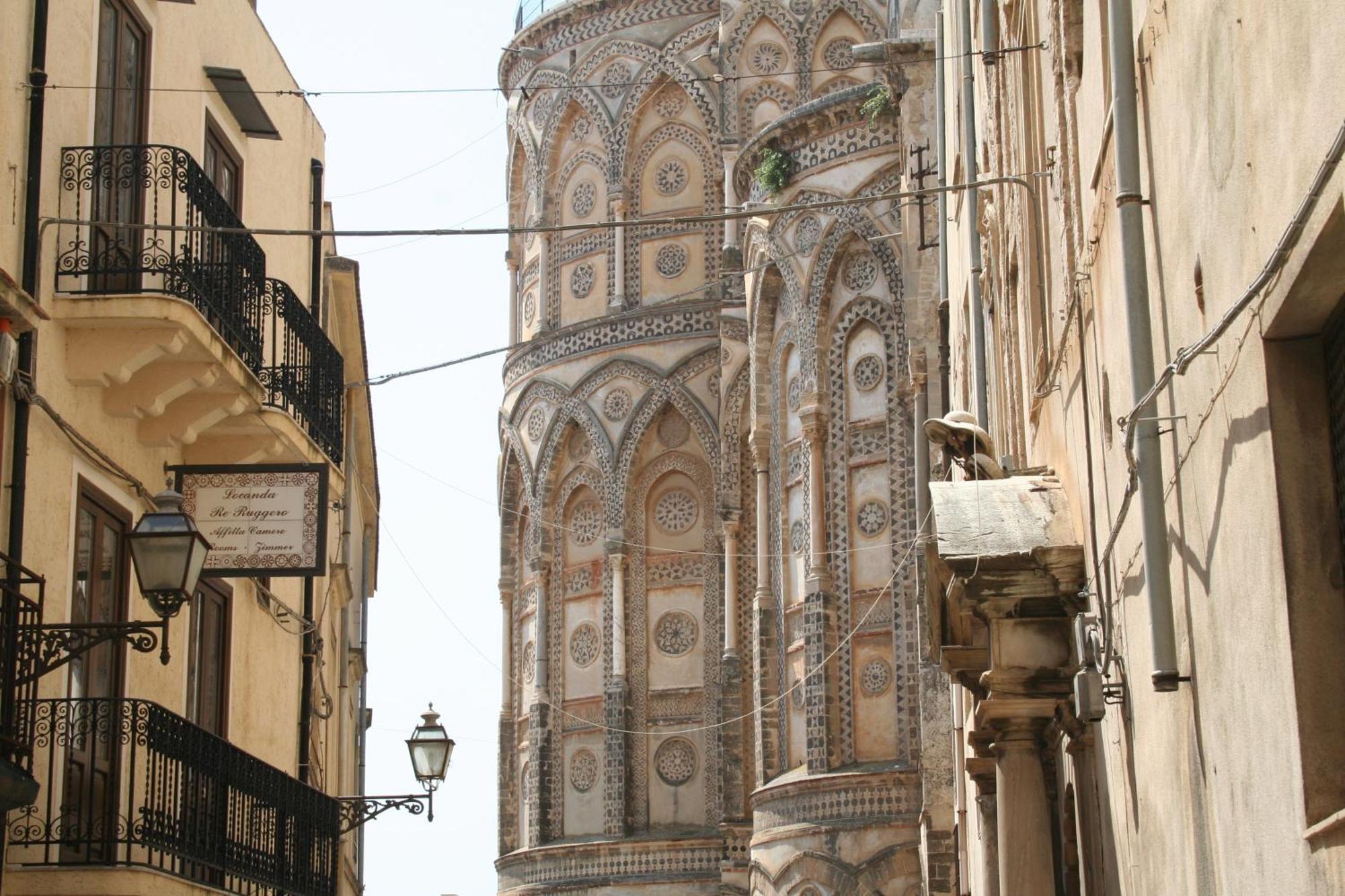 Locanda Re Ruggero Monreale Exterior foto